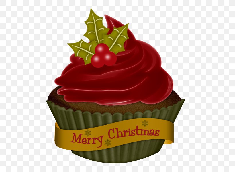 Holly, PNG, 600x600px, Cupcake, Baking Cup, Buttercream, Cake, Dessert Download Free