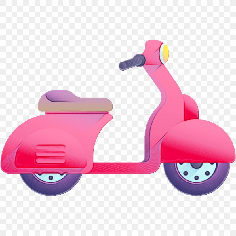 Pink Vehicle Kick Scooter Riding Toy Transport, PNG, 1024x1024px, Transport, Carriage, Delivery, Kick Scooter, Magenta Download Free