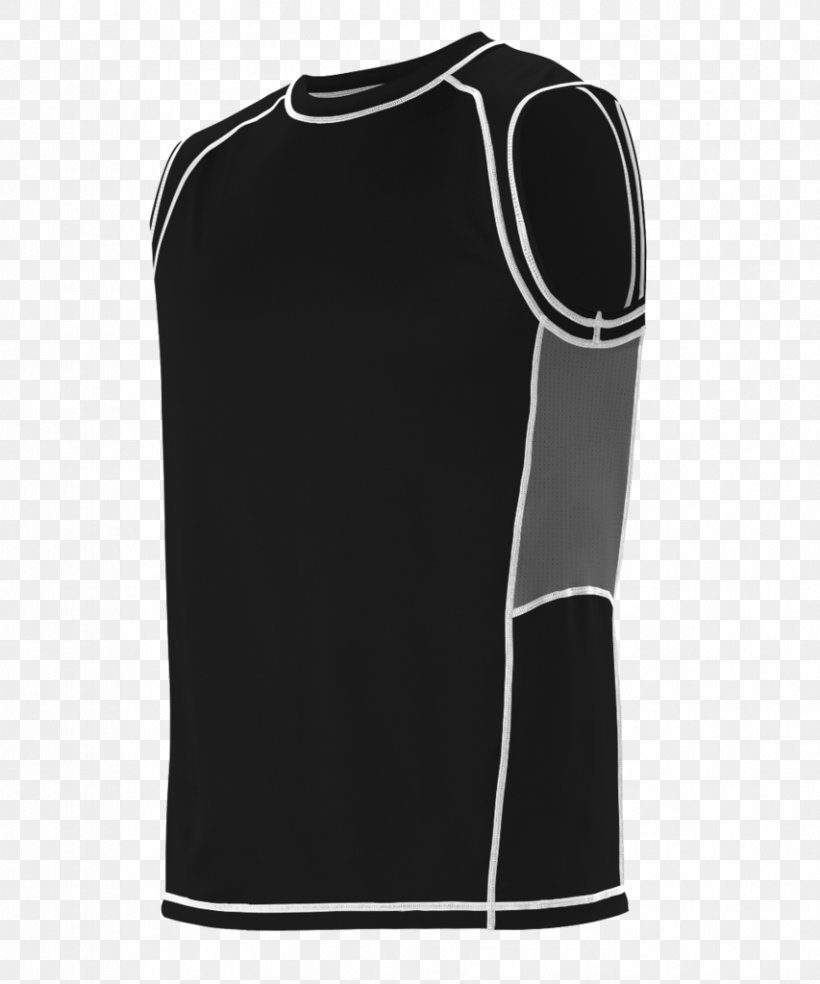 T-shirt Gilets Hoodie Sleeve Jersey, PNG, 853x1024px, Tshirt, Active Shirt, Active Tank, Black, Clothing Download Free