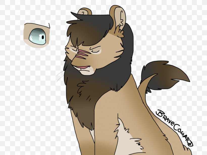 Big Cat Lion Mammal, PNG, 1024x768px, Watercolor, Cartoon, Flower, Frame, Heart Download Free