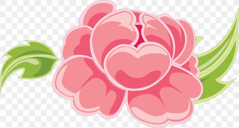 Pink Flower Drawing, PNG, 1667x900px, Pink, Animaatio, Cartoon, Confederate Rose, Cut Flowers Download Free