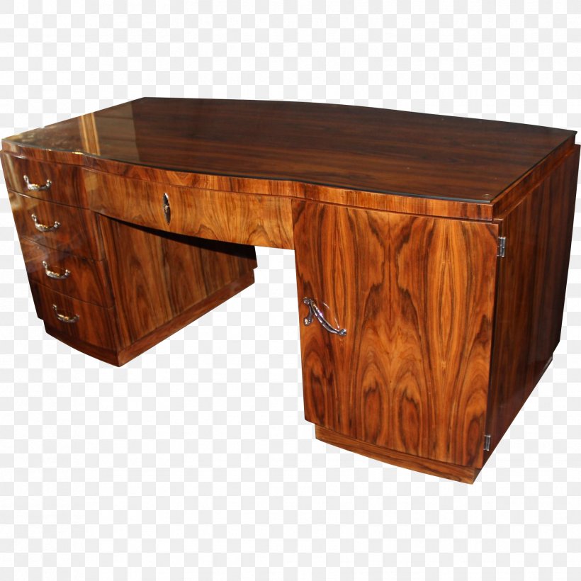 Desk Art Deco Table Rosewood, PNG, 1756x1756px, Desk, Art, Art Deco, Chrome Plating, Drawer Download Free