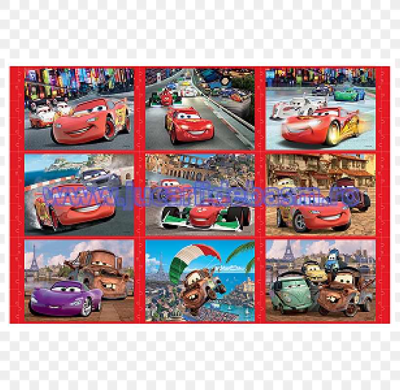 Lightning McQueen Car Jigsaw Puzzles Puzzle Video Game, PNG, 800x800px, Lightning Mcqueen, Amusement Park, Car, Cars, Cars 2 Download Free