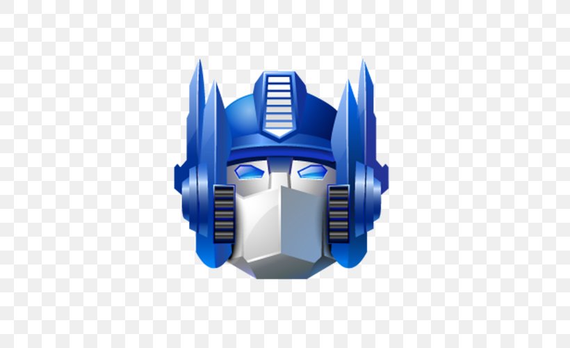 Optimus Prime Soundwave Transformers Icon, PNG, 500x500px, Optimus Prime, Autobot, Automotive Design, Blue, Electric Blue Download Free