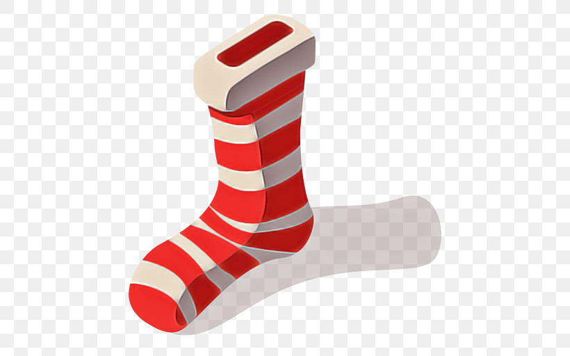 Red Sock, PNG, 512x512px, Red, Sock Download Free
