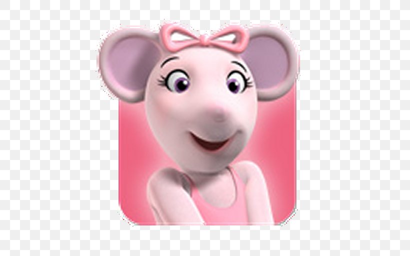 Angelina Ballerina Angelina Mouseling Alice Bridgette Nimbletoes Fiction Character, PNG, 512x512px, Angelina Ballerina, Angelina Mouseling, Ariel, Artworks, Cartoon Download Free