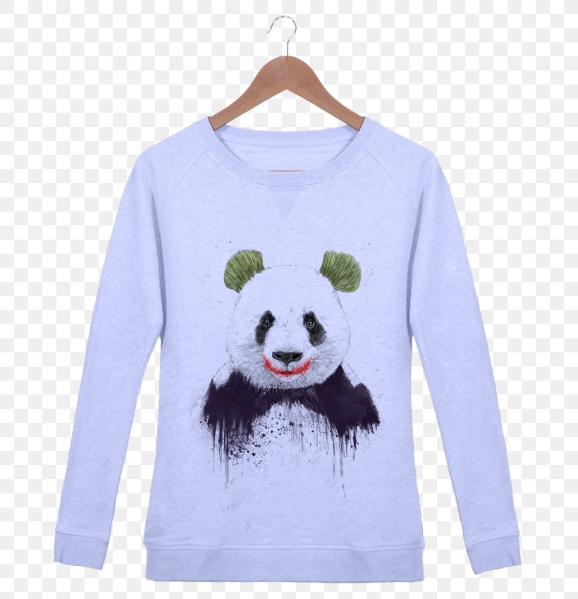 Chengdu Research Base Of Giant Panda Breeding Joker Red Panda T-shirt, PNG, 690x850px, Giant Panda, Art, Bear, Clothing, Cuteness Download Free
