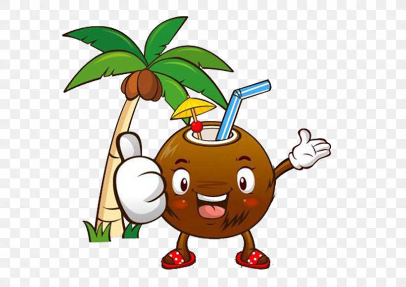 Coconut Milk Coconut Water Cartoon, PNG, 1754x1240px, Coconut Milk, Cartoon, Coconut, Coconut Water, Drawing Download Free