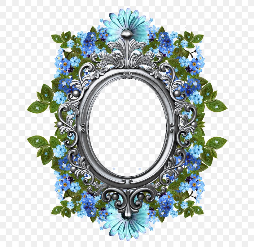Flower Picture Frames Clip Art, PNG, 650x800px, Flower, Blue, Document, Floral Design, Oval Download Free