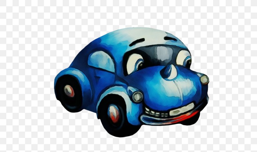 Motor Vehicle Blue Car Vehicle Cartoon, PNG, 600x485px, Watercolor, Antique Car, Automotive Design, Blue, Car Download Free