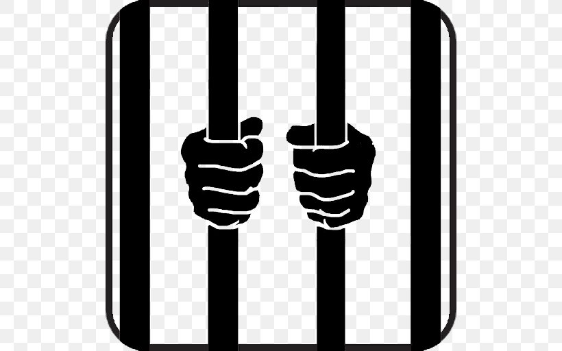 Prison Cell Free Content Clip Art, PNG, 512x512px, Prison, Black And White, Crime, Document, Free Content Download Free