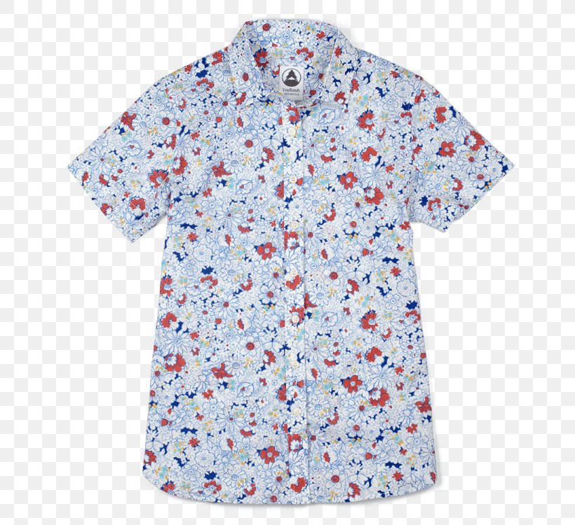 T-shirt Clothing Sleeve Aloha Shirt, PNG, 750x750px, Tshirt, Aloha Shirt, Blouse, Blue, Button Download Free