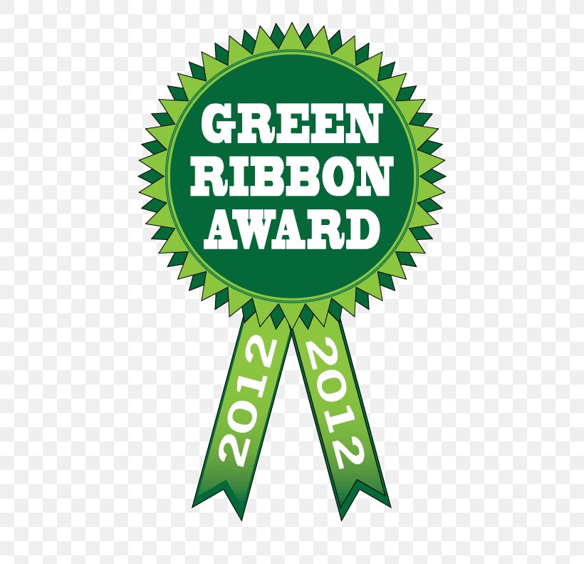 Green Ribbon Rosette School Yellow Ribbon, PNG, 612x792px, Ribbon, Area, Award, Brand, Decorative Box Download Free
