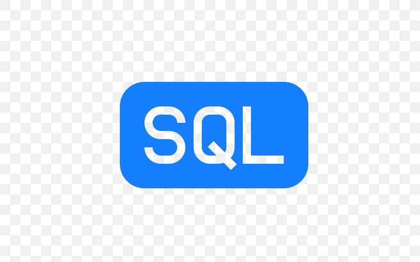 SQL Database Download, PNG, 512x512px, Sql, Area, Blue, Book, Brand Download Free