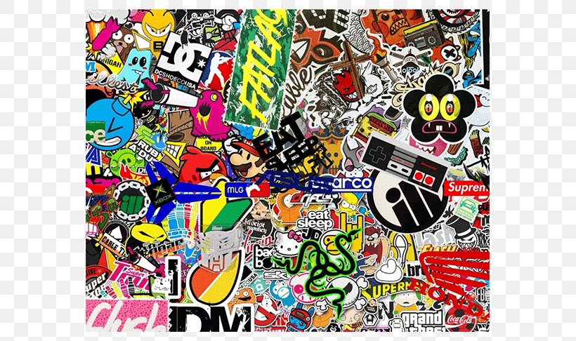 Sticker Wall Decal Paper Bomb Adhesive, PNG, 650x486px, Sticker, Adhesive, Art, Bomb, Brand Download Free