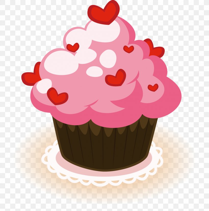 Cupcake Birthday Cake Muffin Bakery, PNG, 1352x1367px, Cupcake, Bakery, Baking Cup, Birthday Cake, Buttercream Download Free