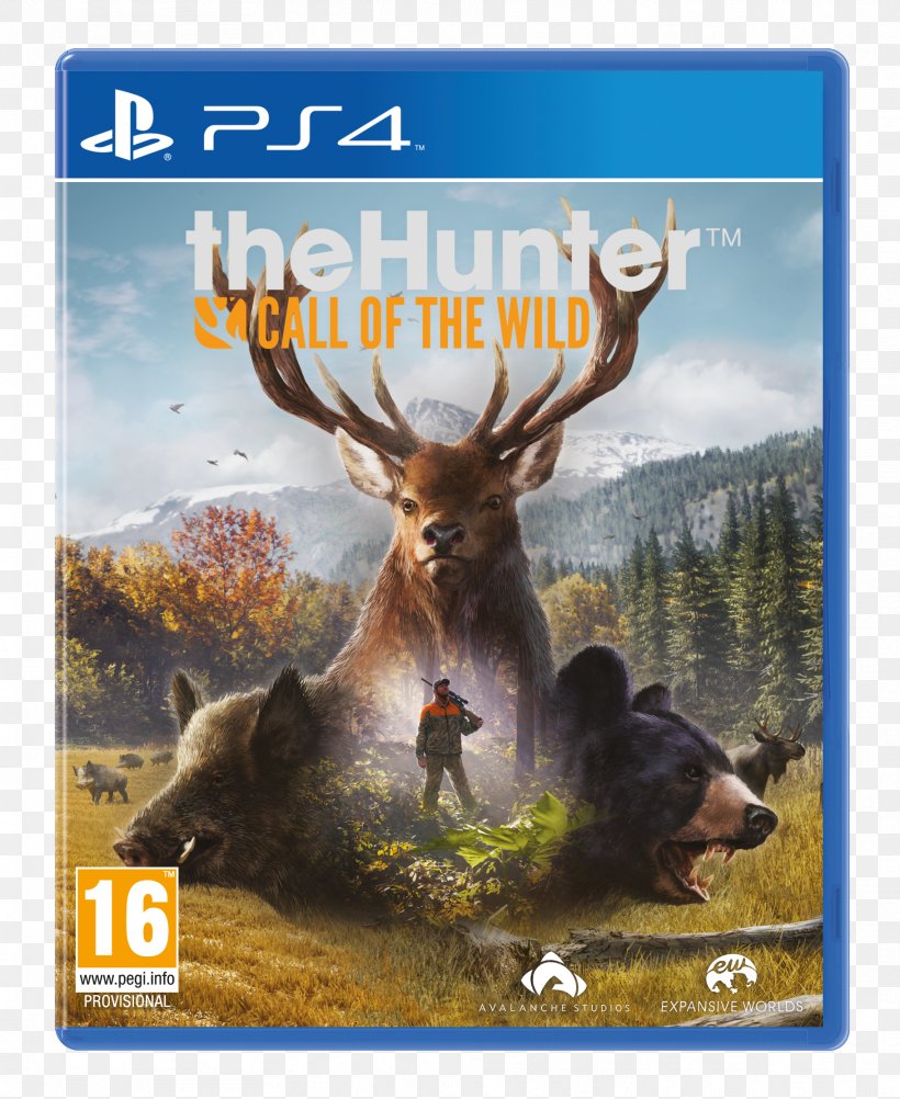 TheHunter: Call Of The Wild The Hunter PlayStation 4 Video Game Monster Hunter: World, PNG, 1821x2227px, Hunter, Avalanche Studios, Cheating In Video Games, Deer, Elk Download Free