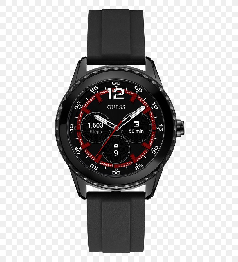 Guess Watches CONNECT C1001G4 Guess Connect Dotknij Smartwatch, PNG, 750x900px, Guess, Black, Brand, Hardware, Seiko Download Free