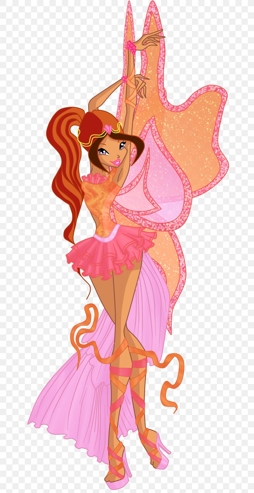 Legendary Creature Fairy Barbie Art, PNG, 664x1592px, Watercolor, Cartoon, Flower, Frame, Heart Download Free