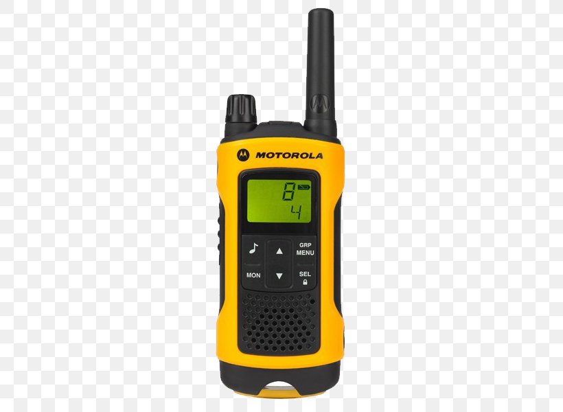 PMR446 Two-way Radio Walkie-talkie Motorola TLKR T80 Walkie Talkie, PNG, 600x600px, Twoway Radio, Communication Device, Droid Razr M, Electronic Device, Hardware Download Free