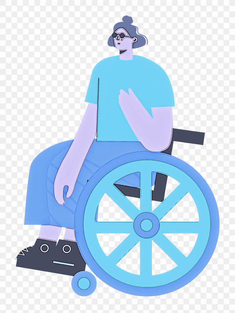 Sitting On Wheelchair Woman Lady, PNG, 1880x2500px, Woman, Cartoon, Desktop Environment, Drawing, Lady Download Free