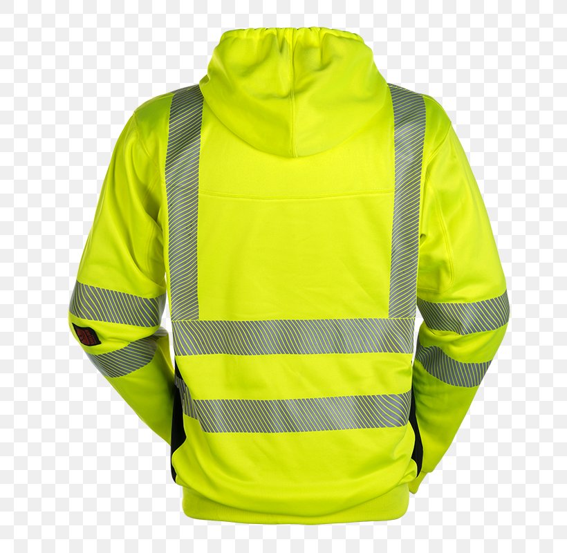 Hoodie Bluza Jacket, PNG, 800x800px, Hoodie, Bluza, Clothing, Green, High Visibility Clothing Download Free