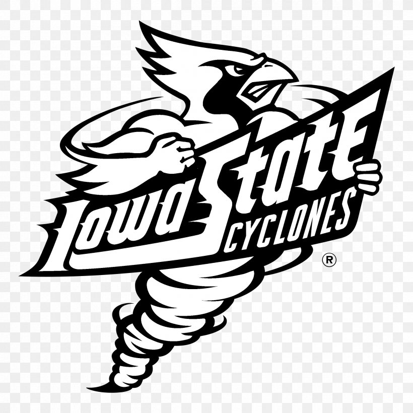 Iowa State University Iowa State Cyclones Football Iowa State Cyclones Softball Iowa State Cyclones Men's Basketball Division I (NCAA), PNG, 2400x2400px, Iowa State University, Ames, Art, Artwork, Black Download Free
