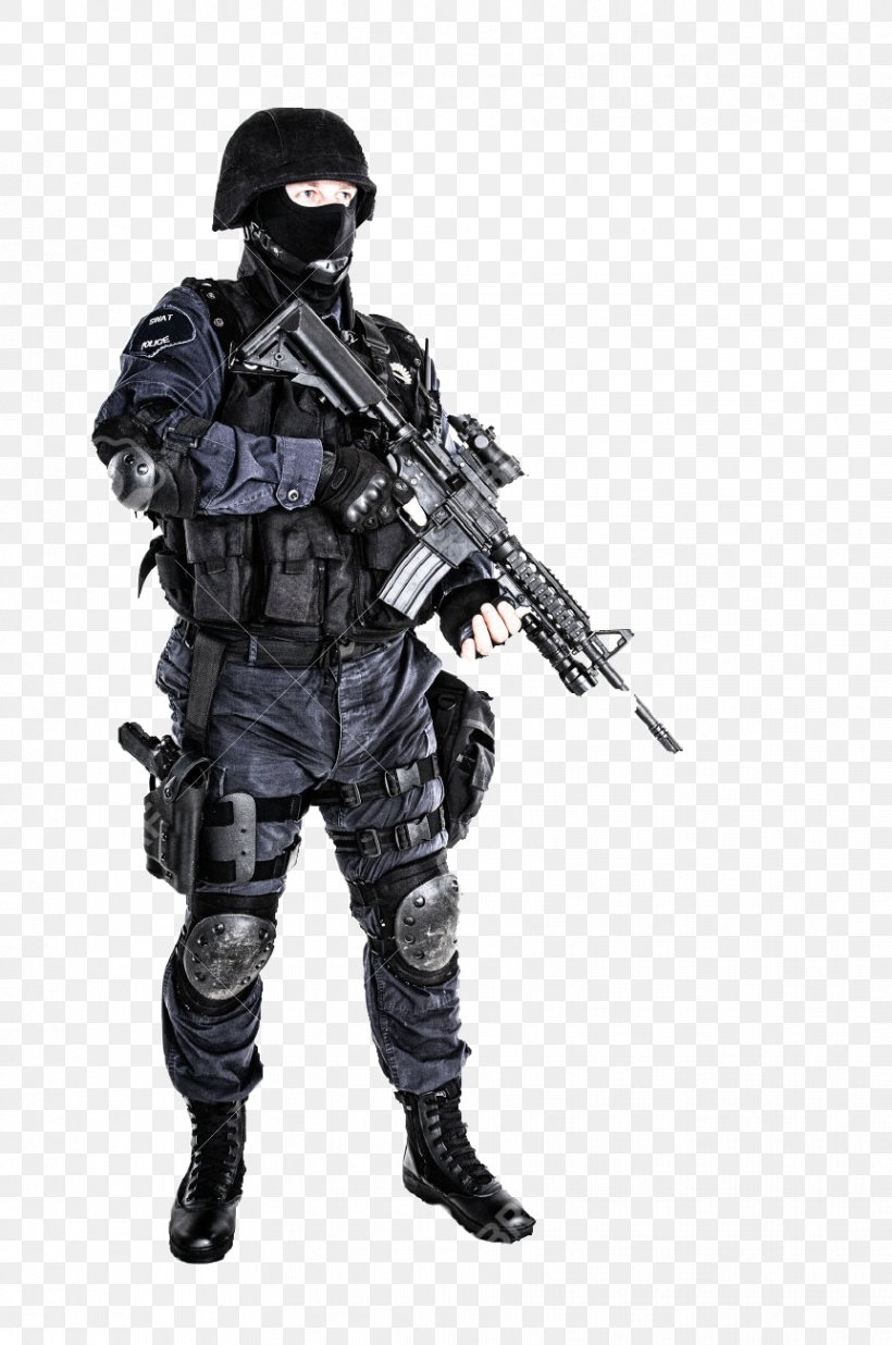 SWAT Police Officer Counter-terrorism Stock Photography FBI Special Weapons And Tactics Teams, PNG, 862x1300px, Swat, Action Figure, Air Gun, Airsoft Gun, Army Download Free