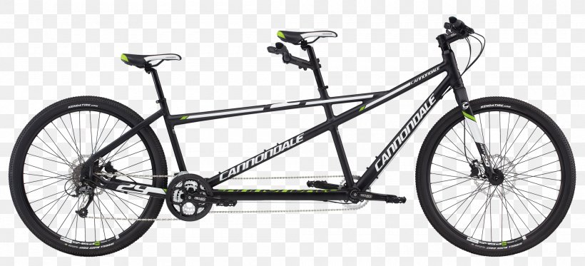 Cannondale-Drapac Tandem Bicycle Cannondale Bicycle Corporation 29er, PNG, 2000x911px, Cannondaledrapac, Automotive Exterior, Bicycle, Bicycle Accessory, Bicycle Drivetrain Part Download Free