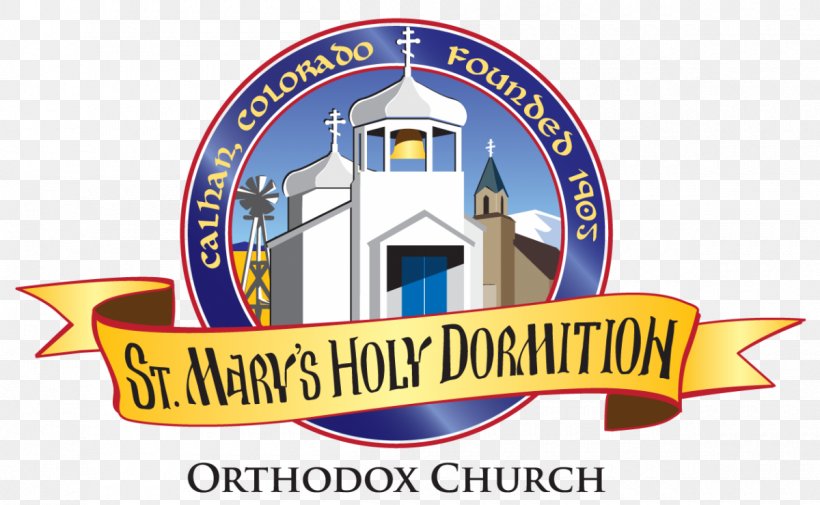 St. Mary's Holy Dormition Orthodox Church Calhan Orthodox Church In America Diocese Of The South Logo Eastern Orthodox Church, PNG, 1200x740px, Logo, Brand, Christian Church, Dormition Of The Mother Of God, Eastern Orthodox Church Download Free