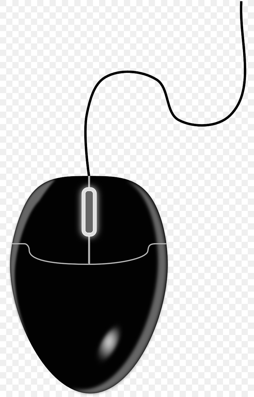 Computer Mouse Free Content Clip Art, PNG, 770x1280px, Computer Mouse, Black, Black And White, Computer, Computer Monitor Download Free