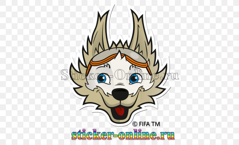 2018 FIFA World Cup Russia Zabivaka FIFA World Cup Official Mascots, PNG, 500x500px, 2018 Fifa World Cup, Adidas Telstar, Adidas Telstar 18, Artwork, Fictional Character Download Free