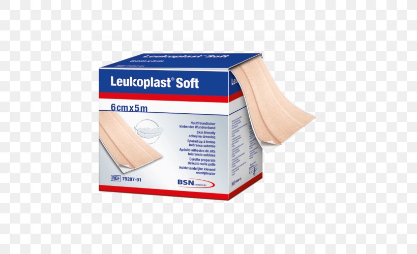 Leukoplast Adhesive Bandage BSN Medical Inc. Elastoplast Skin, PNG, 500x500px, Leukoplast, Adhesive Bandage, B Braun Melsungen, Biomedical Engineering, Carton Download Free