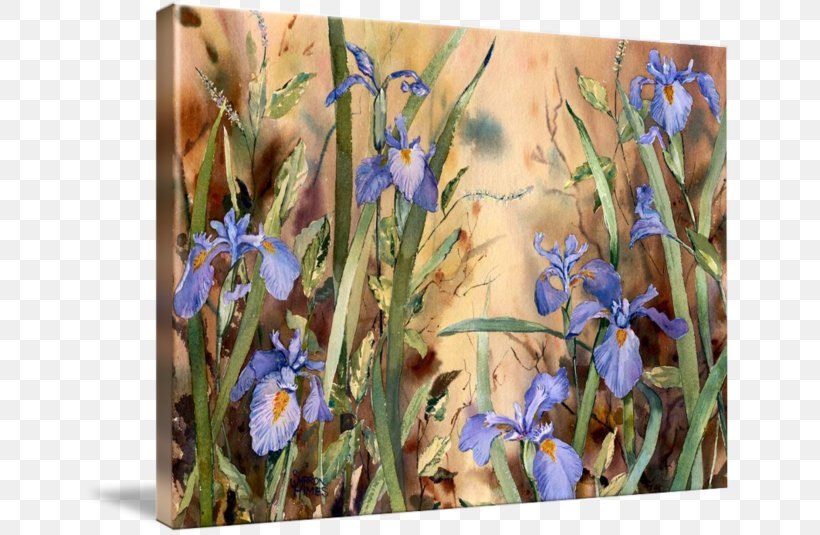 Painting Wildflower Lavender, PNG, 650x535px, Painting, Bellflower Family, Flora, Flower, Flowering Plant Download Free