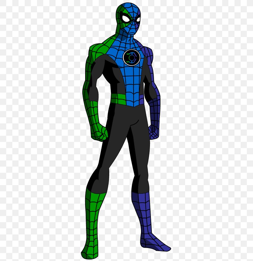 Spider-Man Green Lantern Blue Lantern Corps Sinestro Flash, PNG, 304x846px, Spiderman, Blue, Blue Lantern Corps, Comics, Costume Download Free