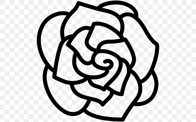 Gardenia Flower Clip Art, PNG, 512x512px, Gardenia, Artwork, Black And White, Flower, Line Art Download Free