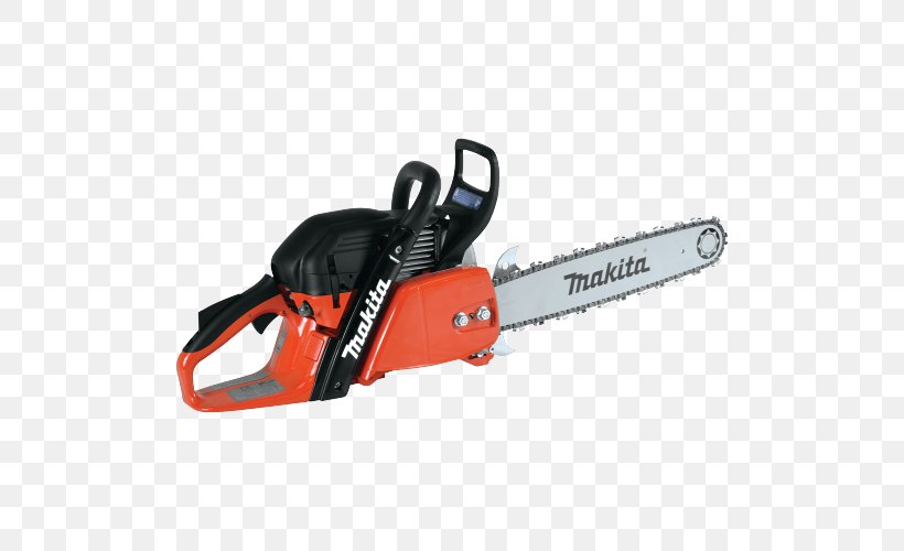 Chainsaw Makita Gasoline Tool, PNG, 500x500px, Chainsaw, Chain, Cutting Tool, Dewalt, Gasoline Download Free