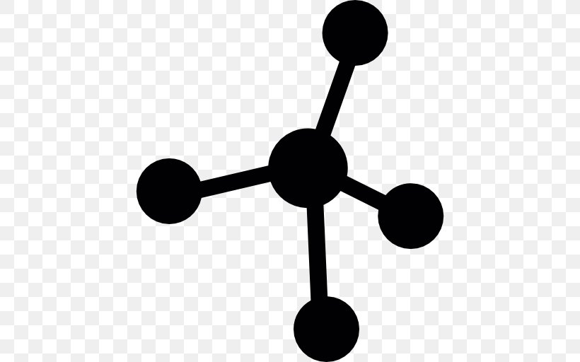 Molecule Atom Chemistry, PNG, 512x512px, Molecule, Artwork, Atom, Black And White, Body Jewelry Download Free