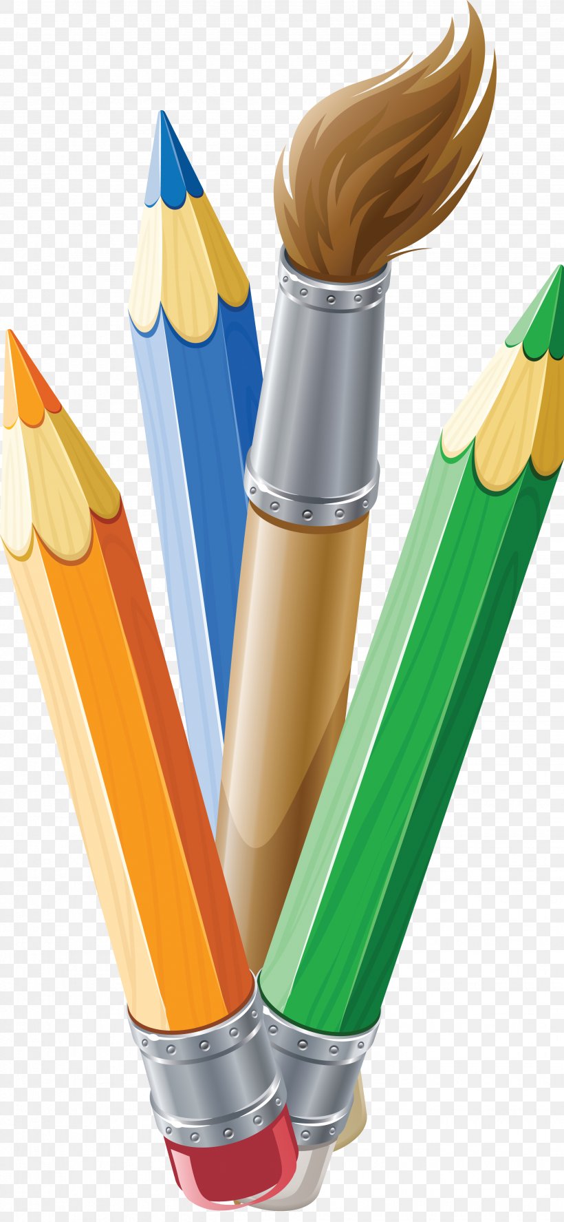 Palette Paintbrush Clip Art, PNG, 2654x5747px, Palette, Art, Brush, Colored Pencil, Drawing Download Free