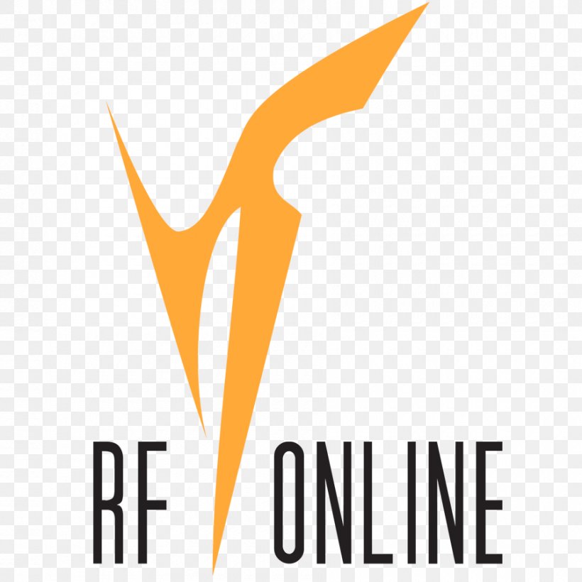 RF Online Radio Frequency Logo Clip Art, PNG, 900x900px, Rf Online, Brand, Game, Logo, Orange Download Free