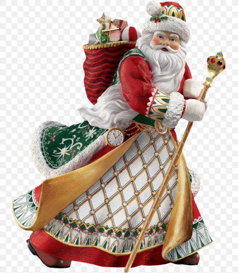 Santa Claus Mrs. Claus Christmas Decoration Figurine, PNG, 739x943px, Santa Claus, Christmas, Christmas Decoration, Christmas Ornament, Collectable Download Free