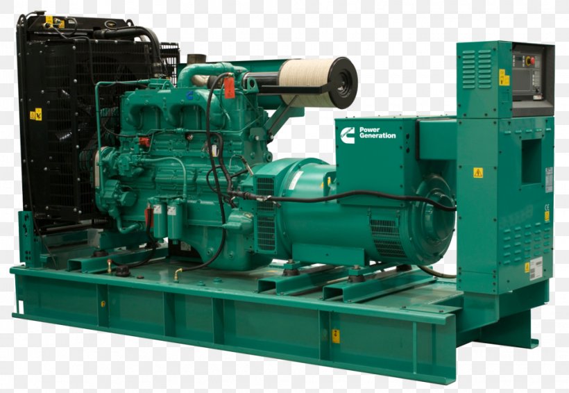 Diesel Generator Cummins Electric Generator Power Station Engine-generator, PNG, 970x670px, Diesel Generator, Alternator, Auto Part, Company, Compressor Download Free