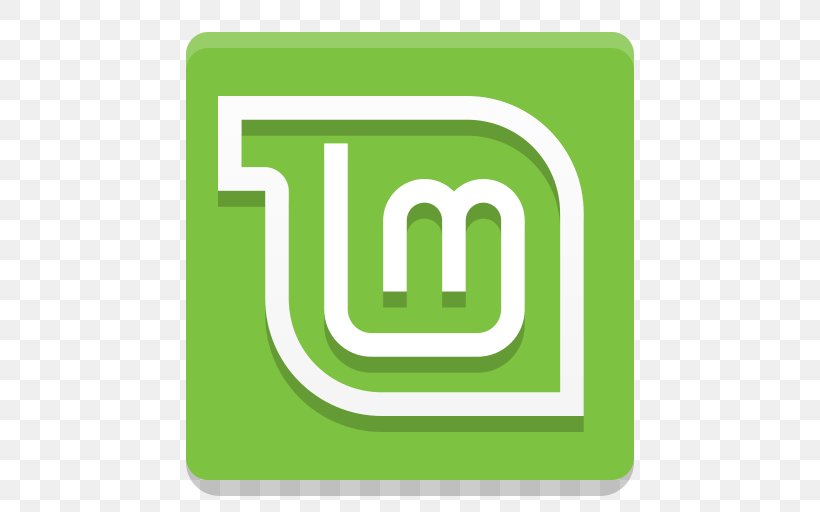 Linux Mint Clip Art Logo, PNG, 512x512px, Linux Mint, Area, Brand, Free Software, Grass Download Free