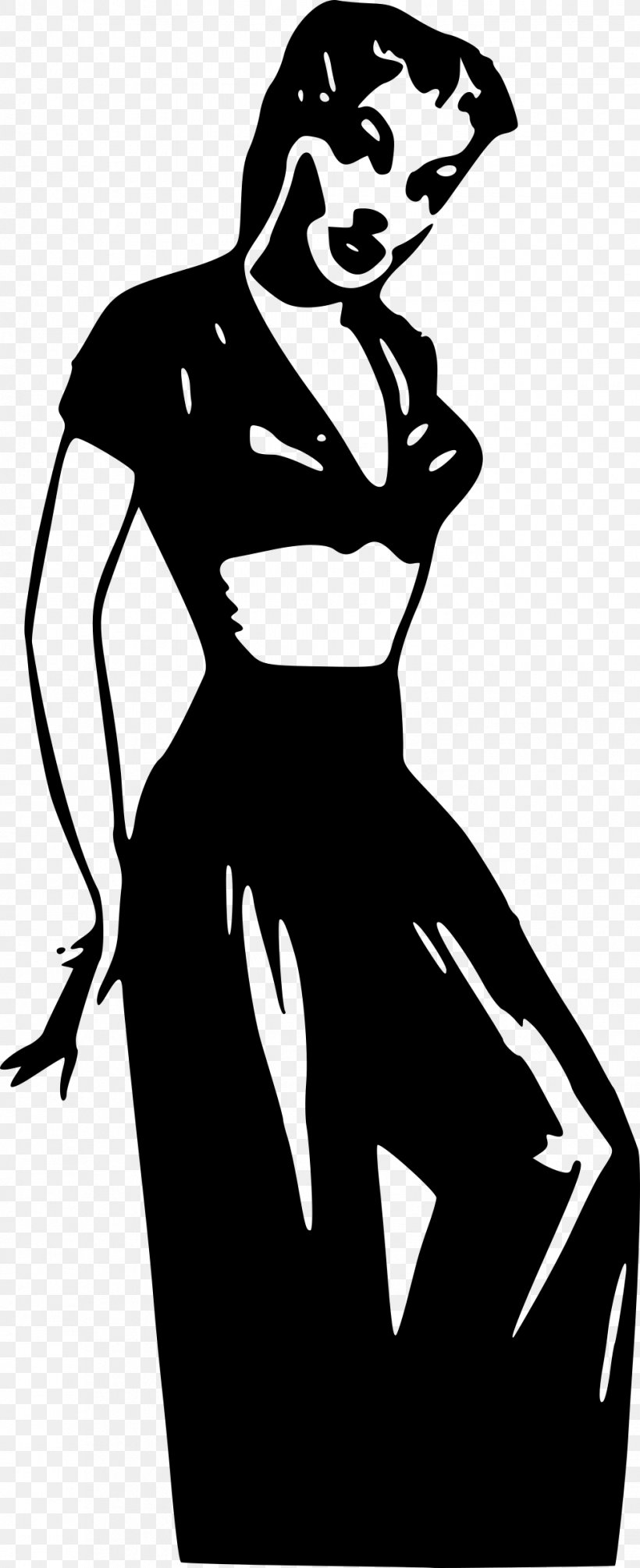 Silhouette Visual Arts Dancer, PNG, 979x2400px, Watercolor, Cartoon, Flower, Frame, Heart Download Free