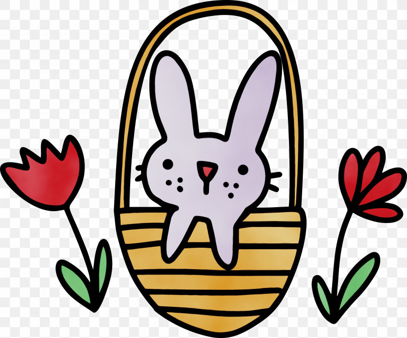 Easter Bunny, PNG, 3000x2496px, Happy Easter, Cartoon, Coloring Book, Easter, Easter Bunny Download Free