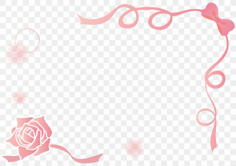 Watercolor Background Frame, PNG, 842x595px, Rose, Color, Flower, Heart, Lace Download Free
