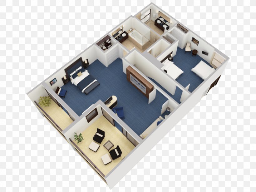 3D Floor Plan Caribe Hilton Hotel Room Suite, PNG, 1024x768px, 3d Floor Plan, Floor Plan, Bedroom, Building, Caribe Hilton Hotel Download Free