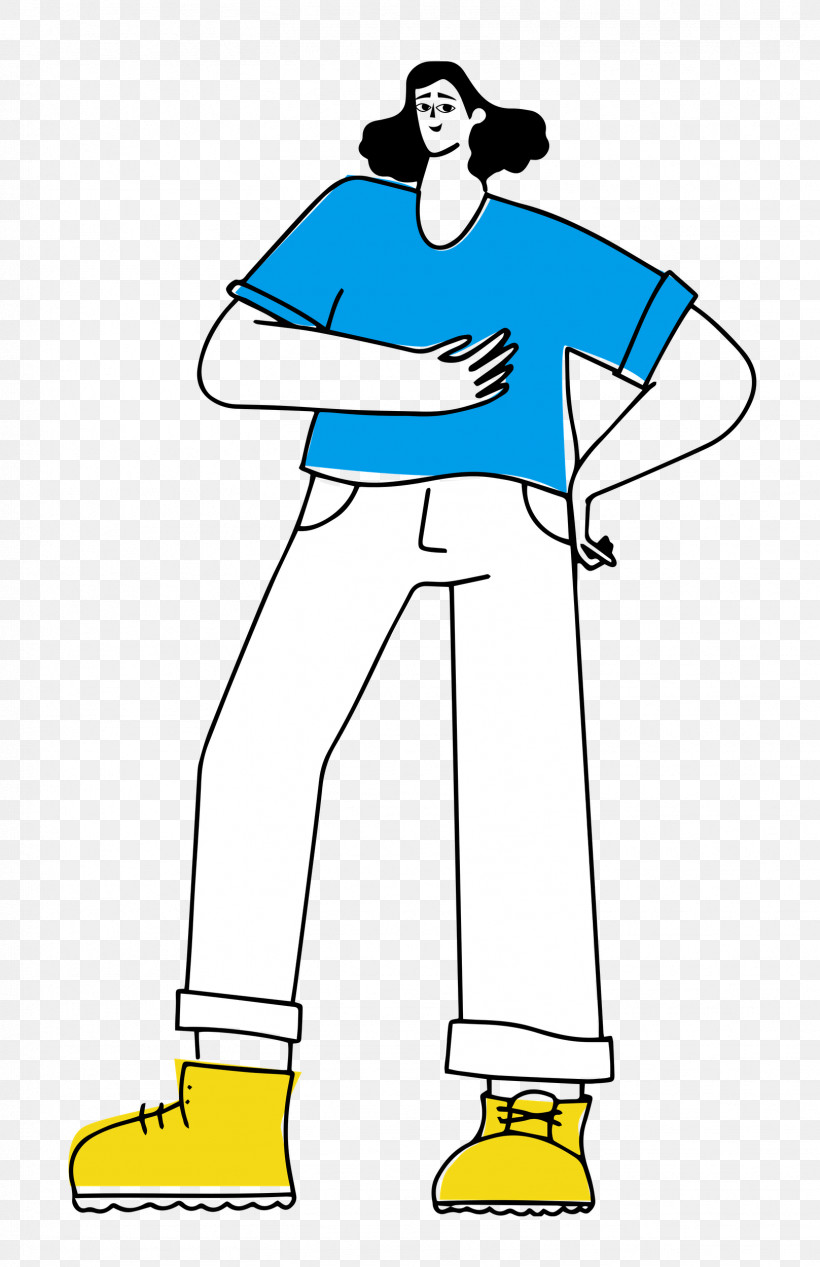 Girl Standing, PNG, 1617x2500px, Girl Standing, Character, Electric Blue M, Line Art, Shoe Download Free