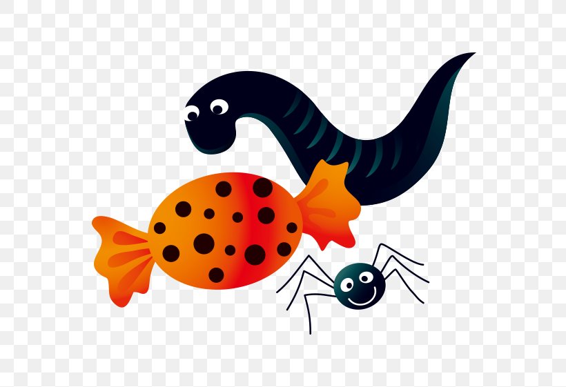 Halloween Drawing Clip Art, PNG, 600x561px, Halloween, Art, Cartoon, Drawing, Fish Download Free