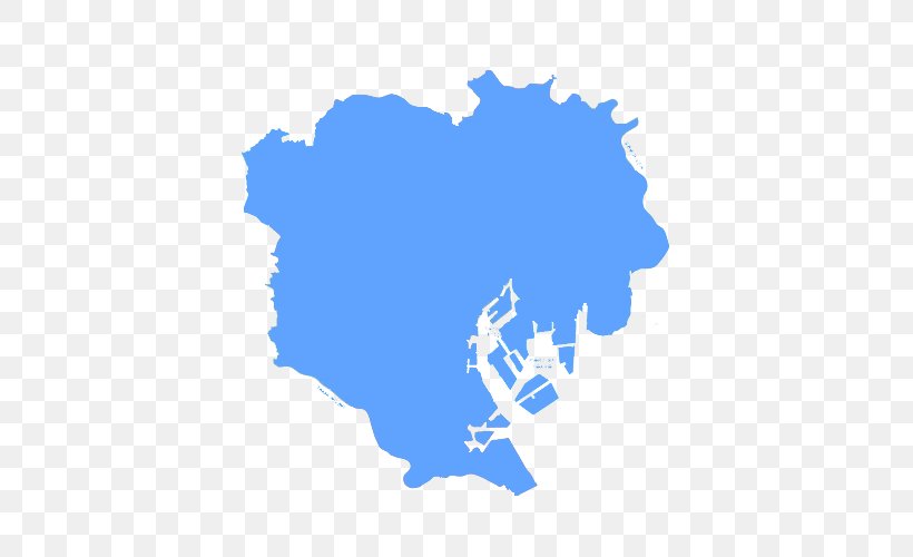 Tokyo City Map Vector Graphics World Map, PNG, 500x500px, Tokyo, Area, Blank Map, Blue, City Map Download Free